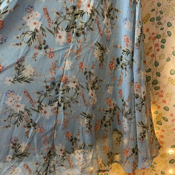 milkmaid midi floral dress - Picture 9 of 10